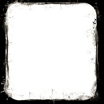 Computer designed highly detailed grunge border with space for your text or image. Great grunge layer for your projects.