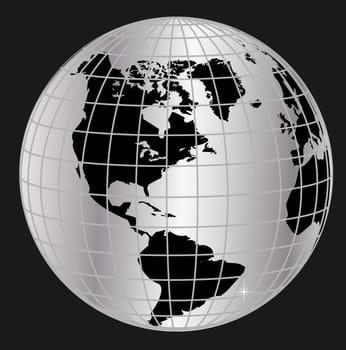 Globe in net