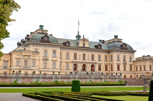 Drottningholms Palace in the Stockholm city, Sweden 
