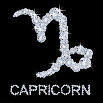 Diamond Zodiac Capricorn