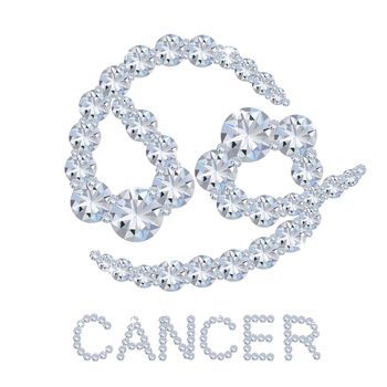 Diamond Zodiac Cancer