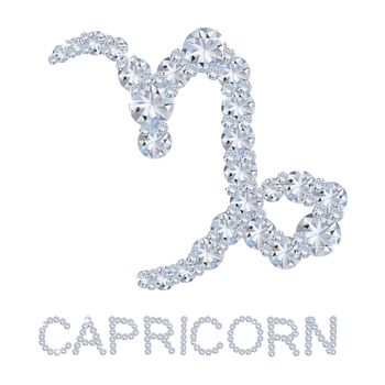 Diamond Zodiac Capricorn