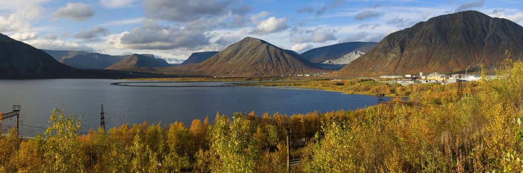 September day in the mountains in the north