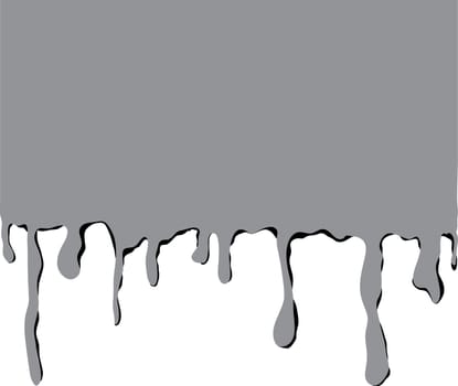 drippy color grey gray