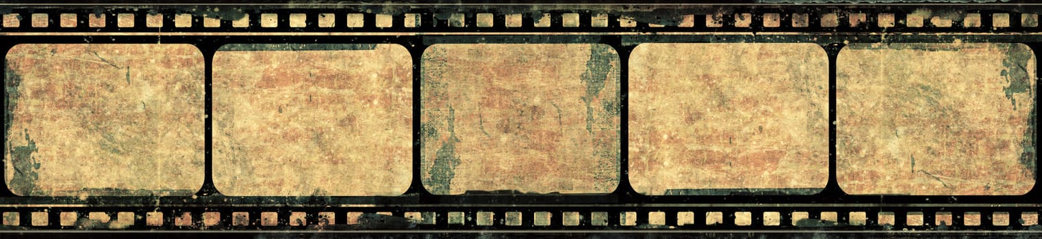 Computer designed highly detailed film frame with space for your text or image.Nice grunge element for your projects