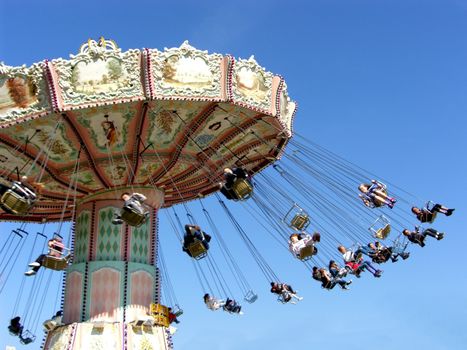 Chairoplane carousel