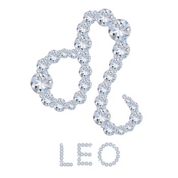 Diamond Zodiac Leo