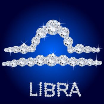 Diamond Zodiac Libra