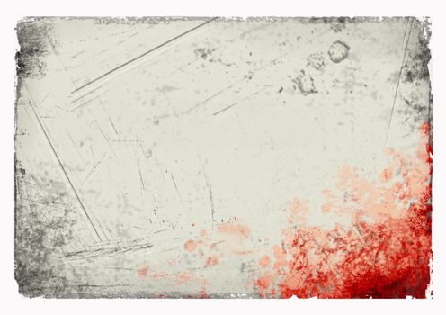 grunge background with stains, empty space for text. background template for webpage, design. clipping paths are included.