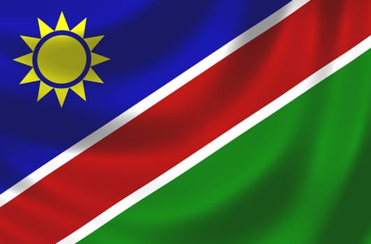 Flag of Namibia