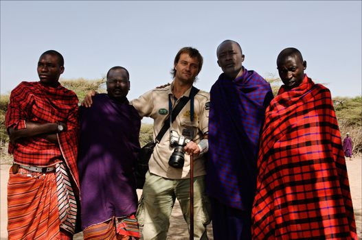 The Maasai (also Masai) are a Nilotic ethnic group of semi-nomadic people located in Kenya and northern Tanzania.