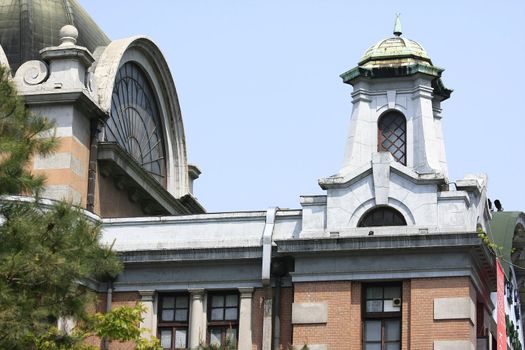 Historical seoul subway station detail -  landmark in Korea.