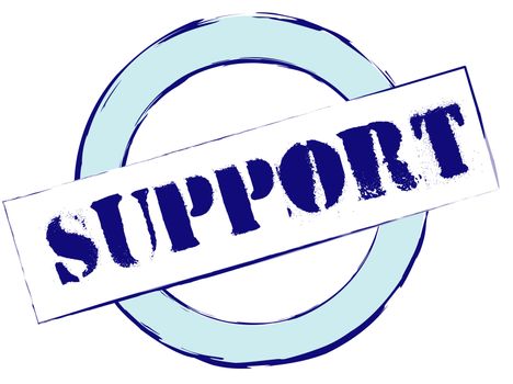 Rubber Stamp Support