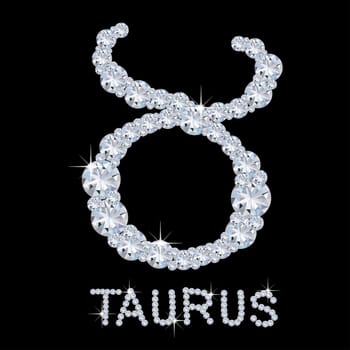Diamond Zodiac Taurus
