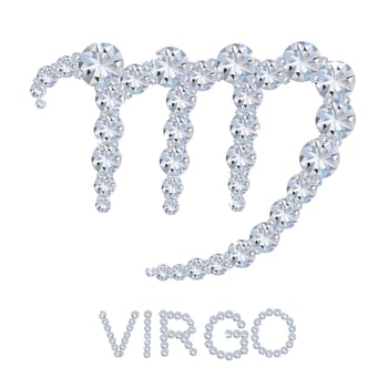 Diamond Zodiac Virgo