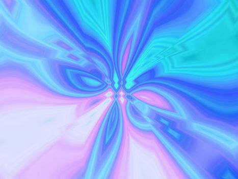 Abstract glowing background of blue and pink colours