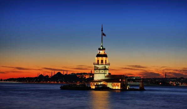 The Maiden's Tower in Istanbul