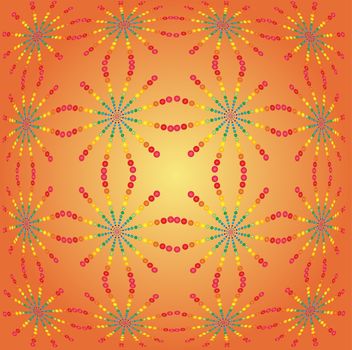 Orange abstract background