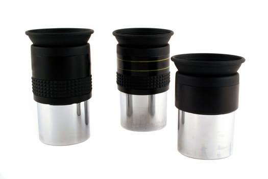 an image of some Telescope eyepieces