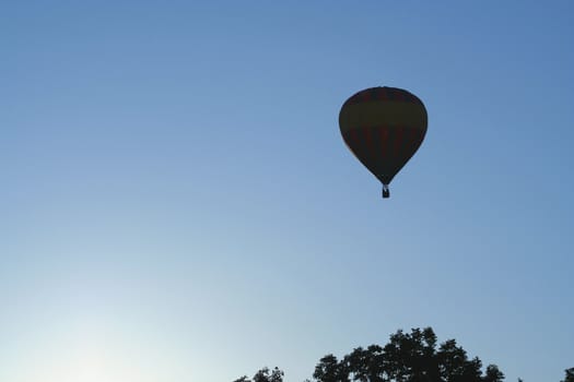 a Hot air balloon