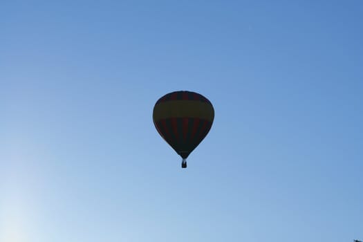 a Hot air balloon