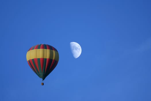 a Hot air balloon