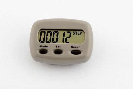 A step counter showing 12 steps.