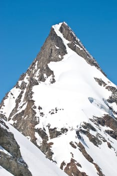 Glacier in Summer, Caucasus Mountains, Elbrus, Adilsu june 2010