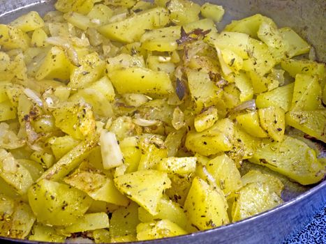 fried potatoes