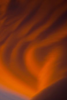 Natural phenomenon in Caucasus Mountains, Elbrus, Adilsu june 2010