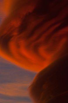 Natural phenomenon in Caucasus Mountains, Elbrus, Adilsu june 2010