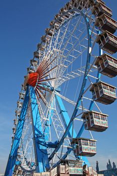 Ferris wheel at the Oktoberfest in Bavaria