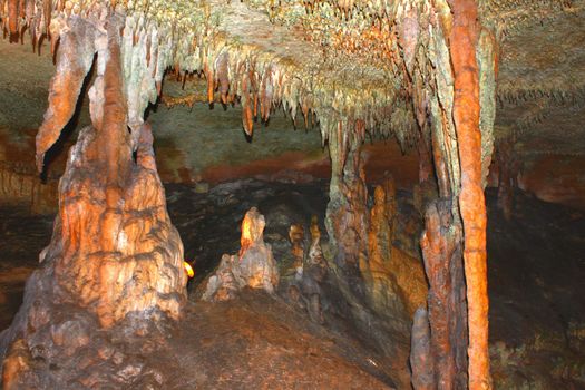 A marvelous column formation at Rickwood Caverns in Alabama.