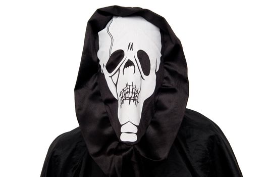 Grim reaper isolated on the white