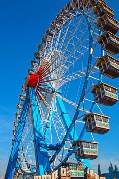 Ferris wheel at the Oktoberfest in Bavaria