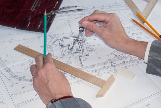 the of engineer-designer is carried out by construction plans