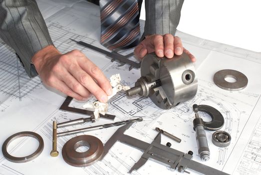 Finished goods quality assurance in mechanical engineering is carried out by the measuring tool