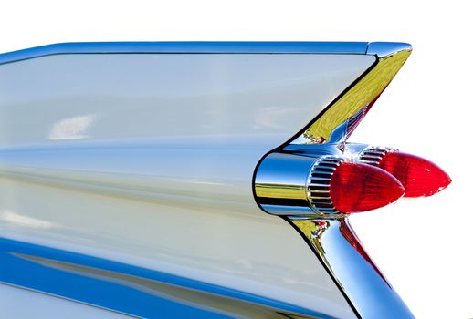 Rear tail fin off a 1959 Cadillac convertible