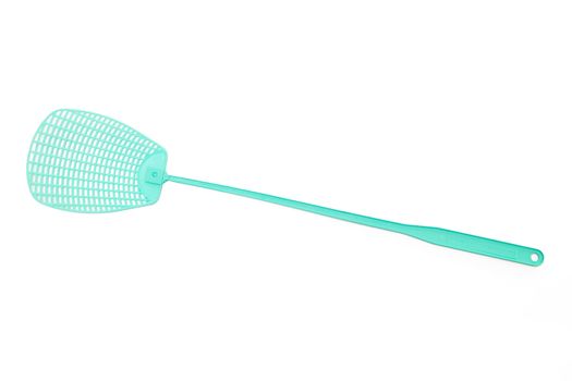 Fly-swatter isolated on the white