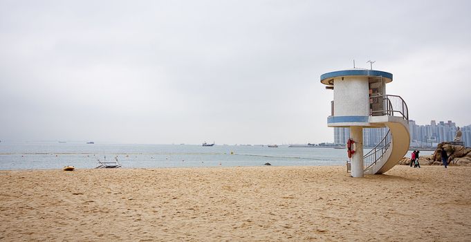 Pavilion in the beach