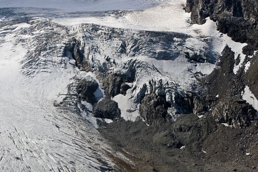 Glacier. Caucasus