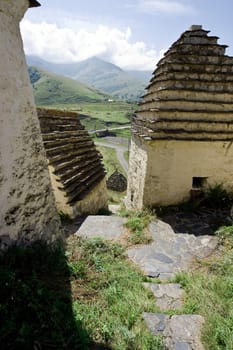 Ancient architecture in Ossetia, Caucasus