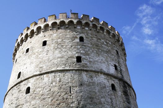 The White Tower in Thessaloniki, Greece