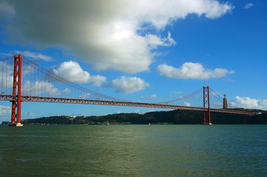 river portugal lisbon bridge tagus city europe travel