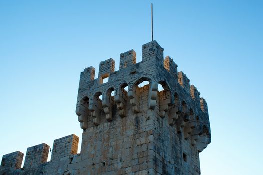 Ancient naval strength in Trogir - architectural details