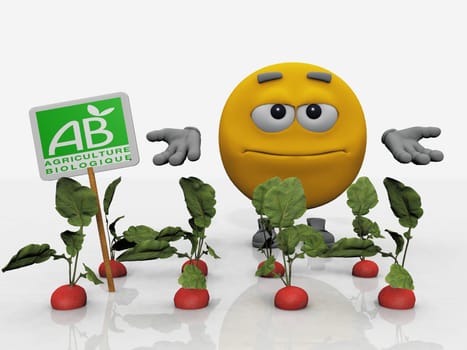 the smiley and biological agriculture