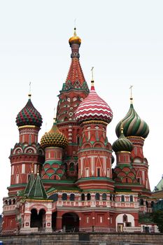 Dmitry Pozharsky and Kuzma Minin statue in the front.