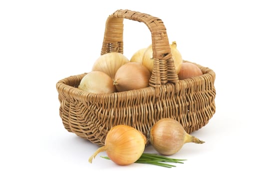 basket full of onions