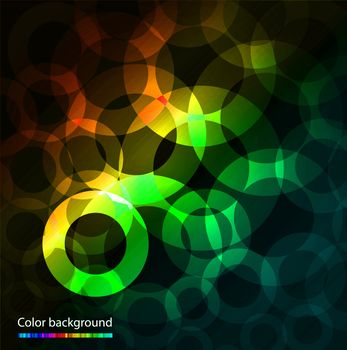 Beautiful abstract colorful background illustration for design