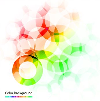 Beautiful abstract colorful background illustration for design